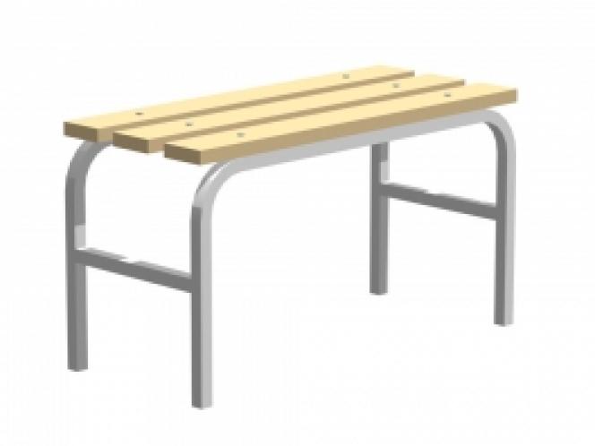 Скамья гардеробная (липа) 450х1000х350